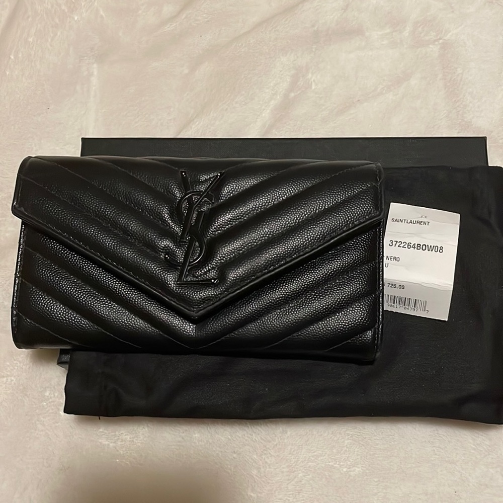 Ysl Nero wallet